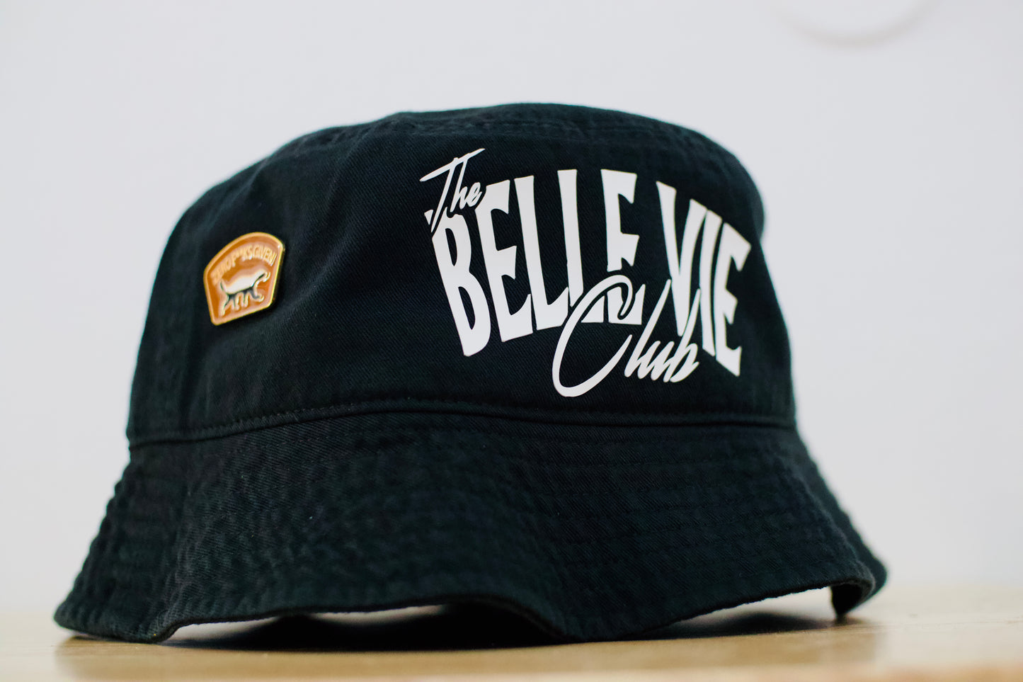 Black/White The Belle Vie Club Bucket Hat image 1