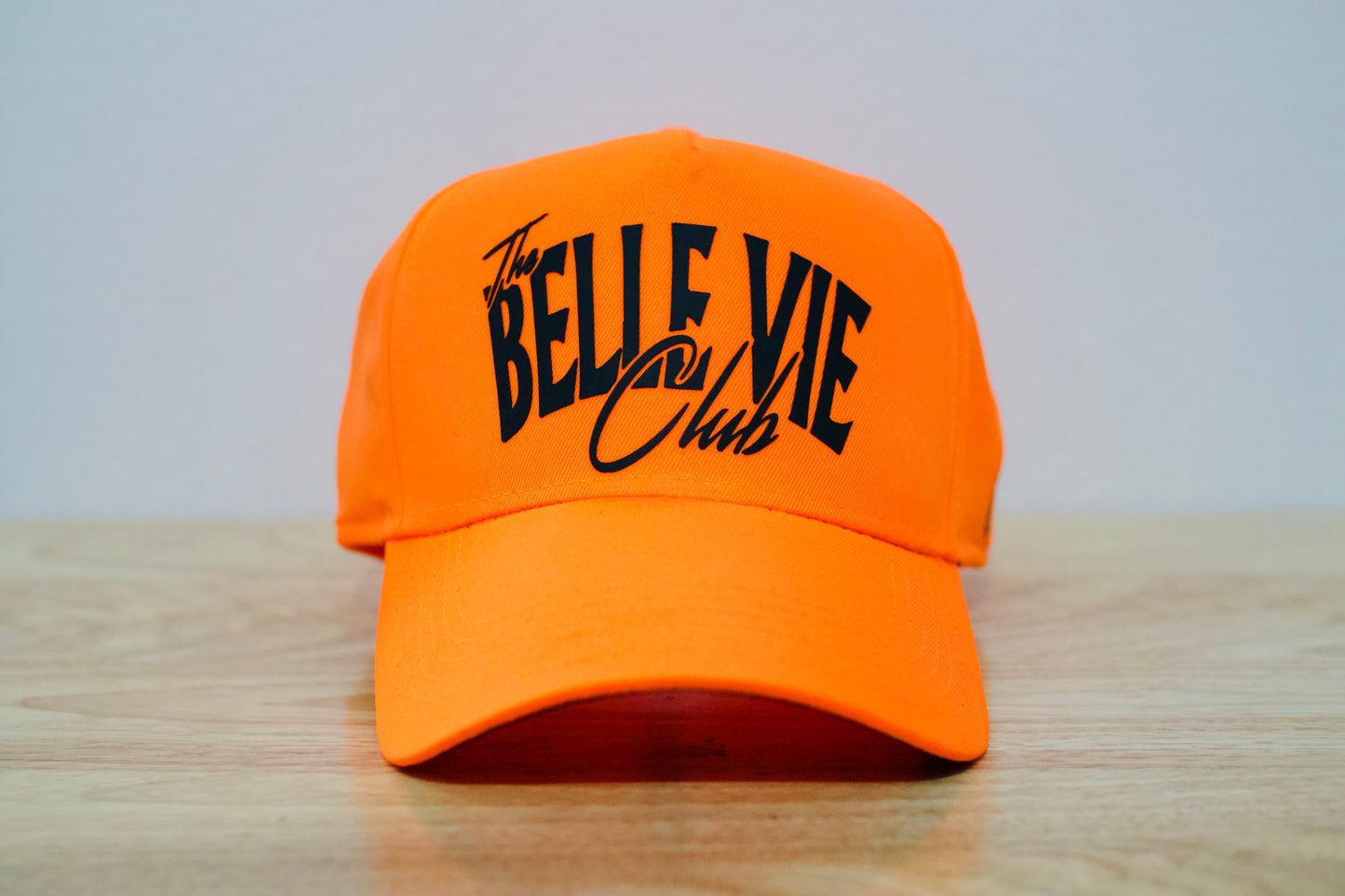 Orange/Black The Belle Vie Club Snapback Hat image 1