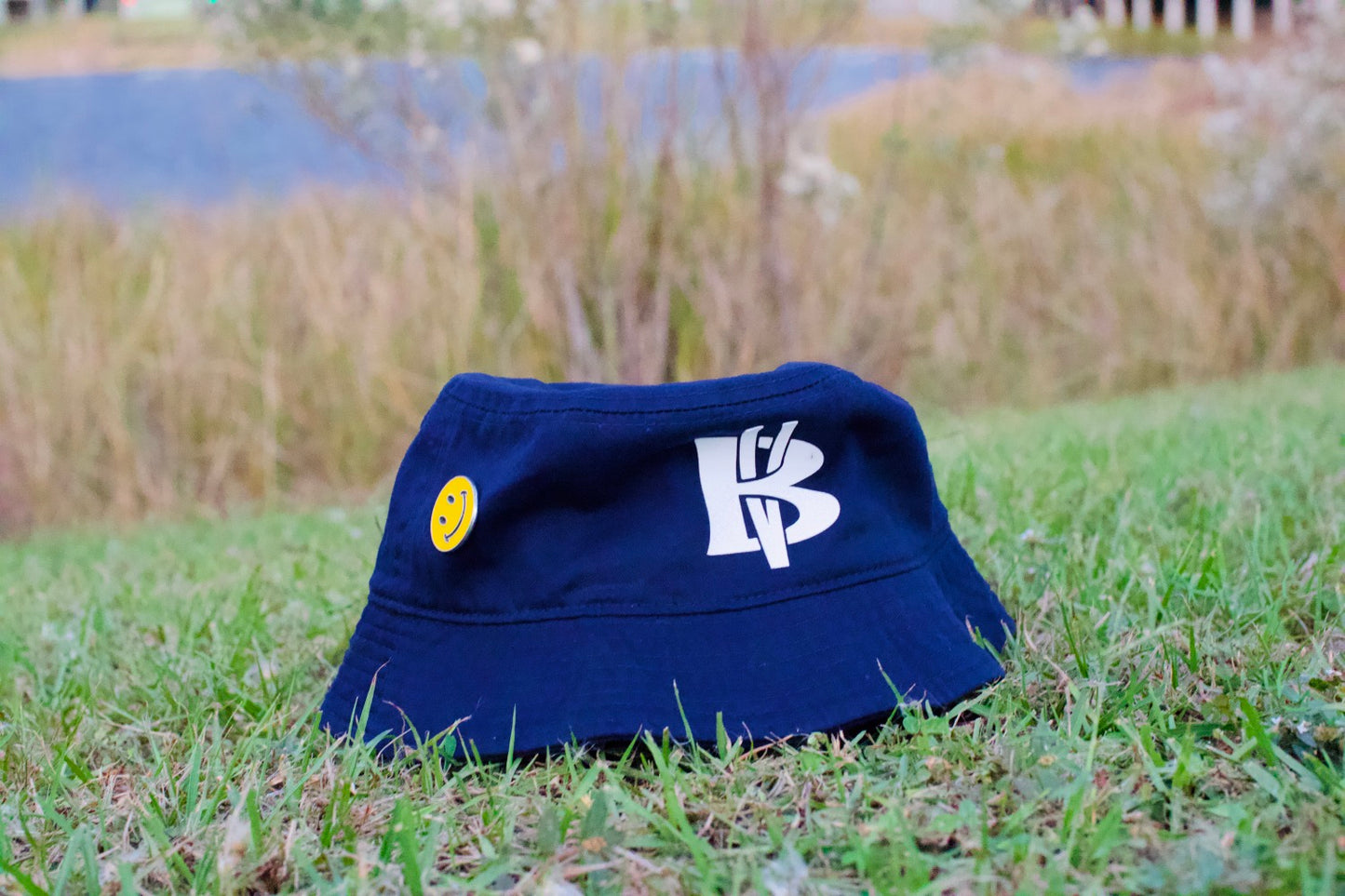 Navy/White BV Bucket Hat image 2