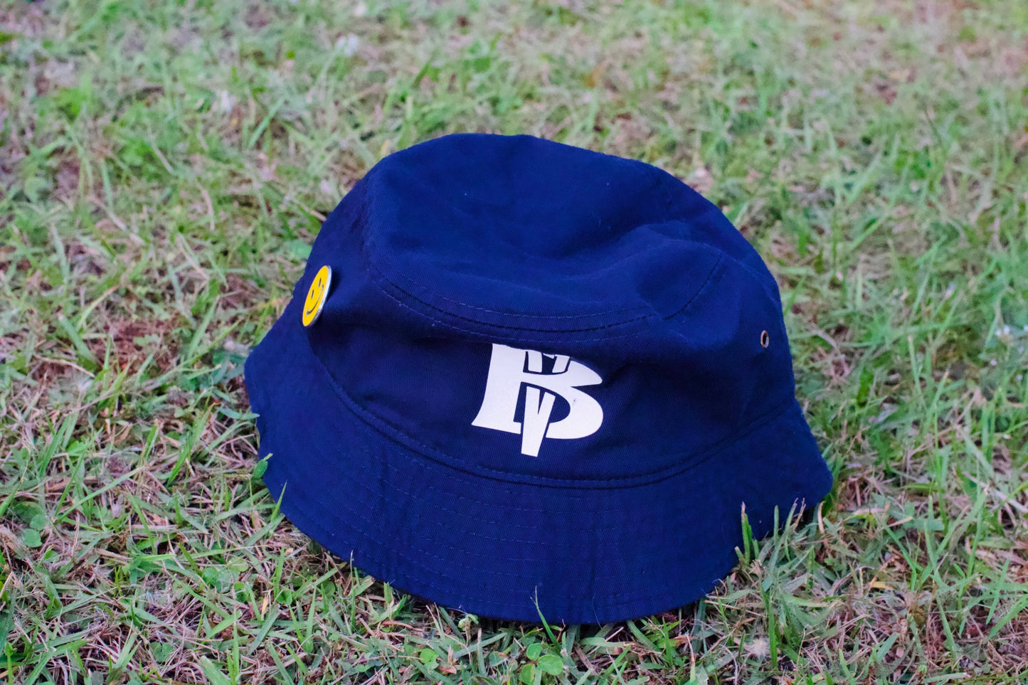 Navy/White BV Bucket Hat image 1