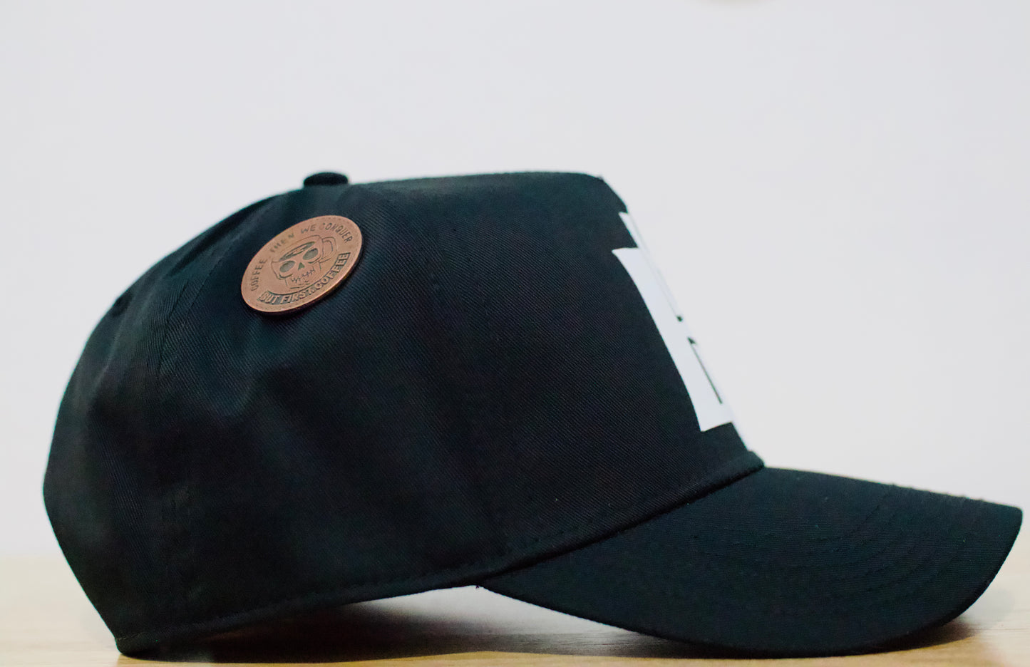 Black/White BV Baseball Hat image 2