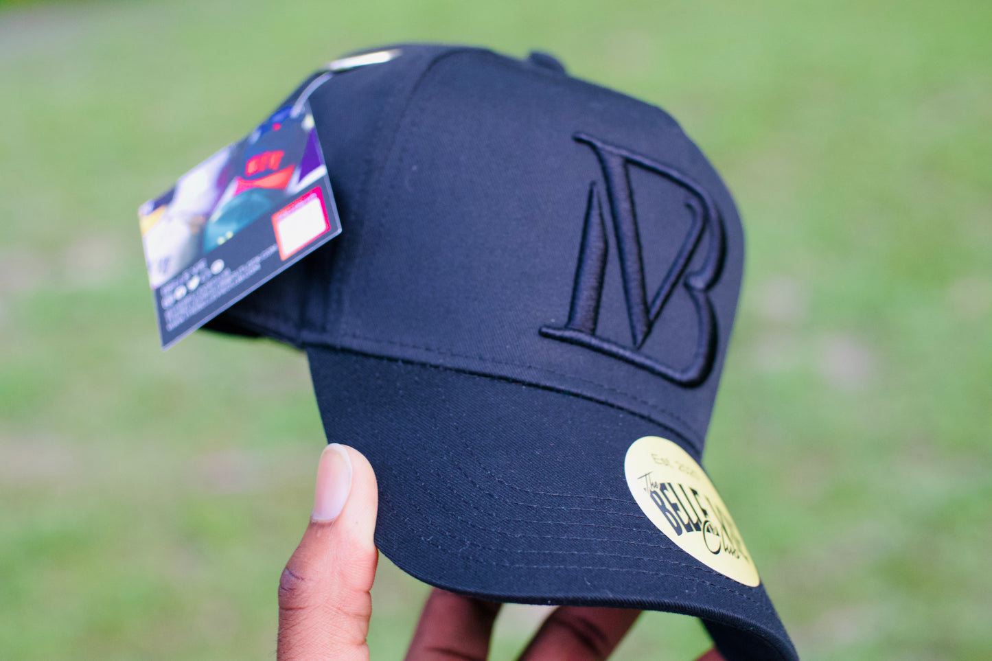 Black Big BV Baseball Hat image 1