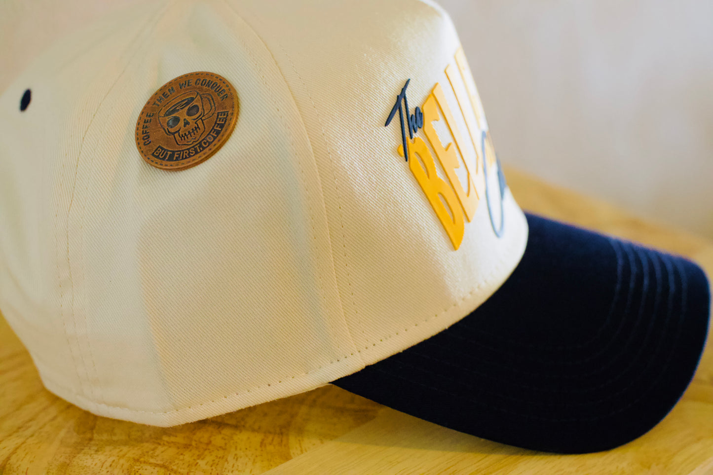 Coffee Then We Conquer But First Coffee Hat Pin image 1