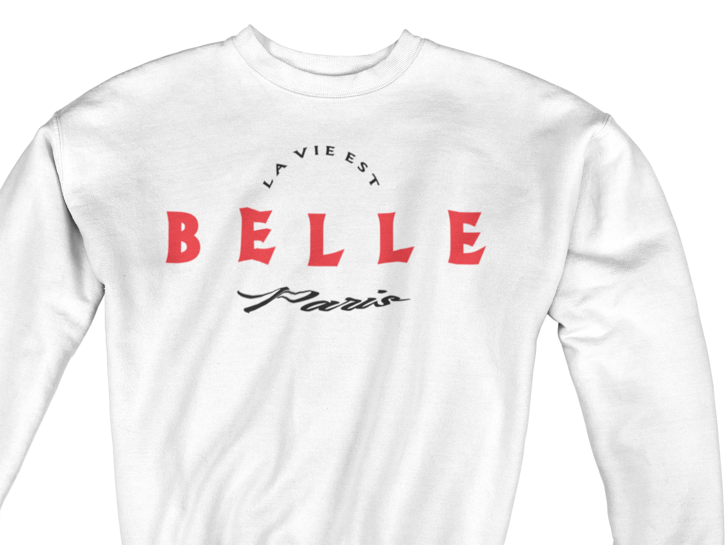Unisex La Vie Est Belle Long Sleeve Sweatshirt image 0