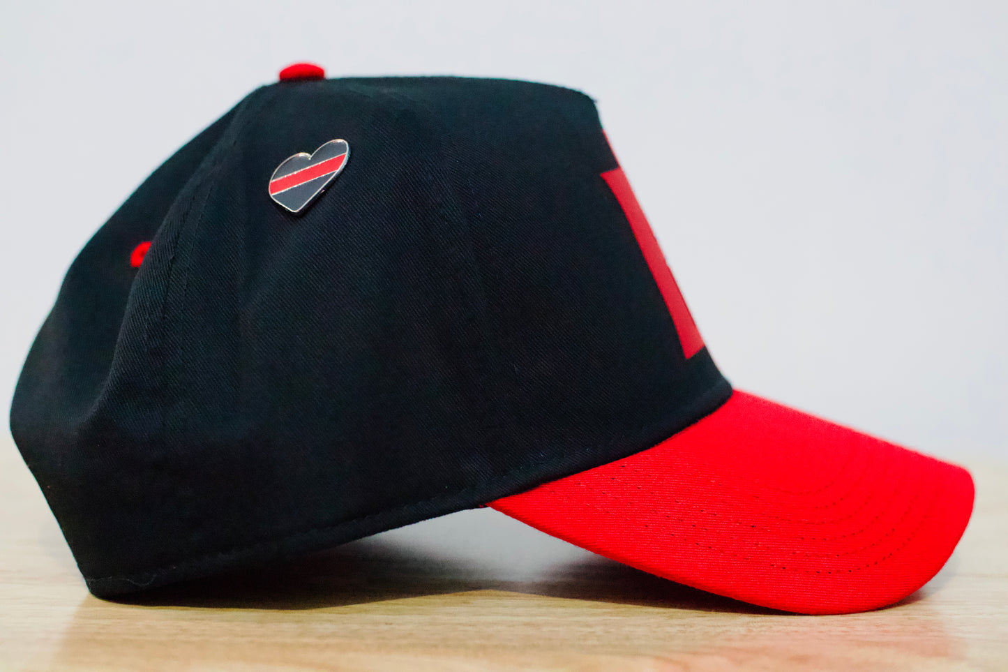 Black/Red BV Baseball Hat image 2
