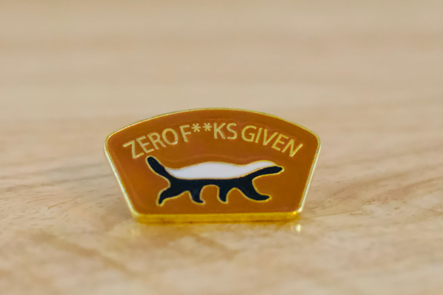 Zero F**ks Given Hat Pin image 0