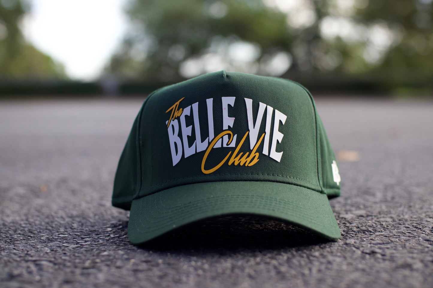 Green / Gold / White The Belle Vie Club Baseball Hat