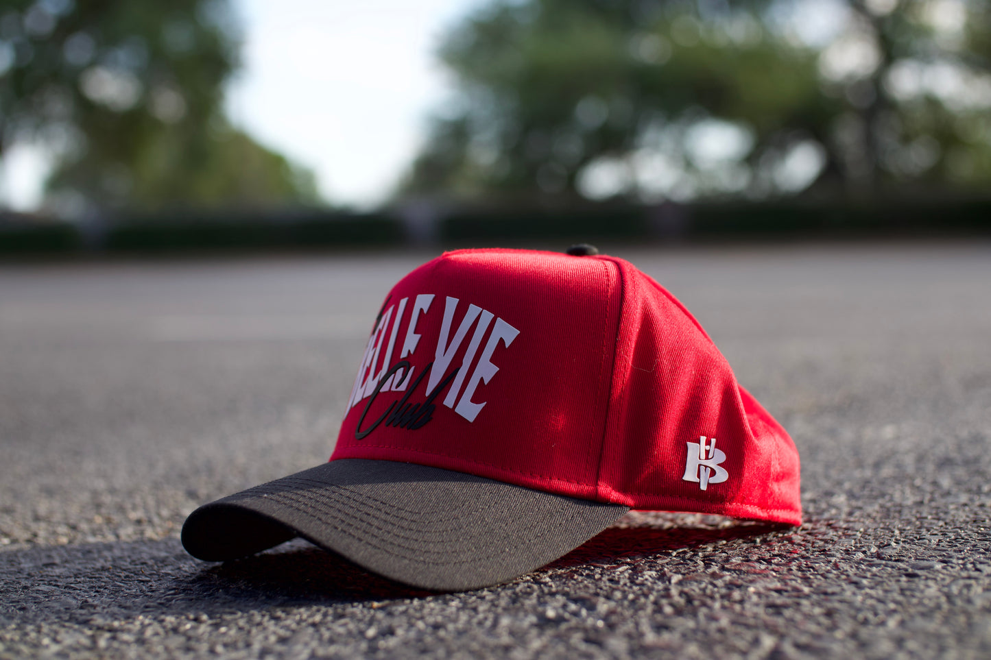 Red / Black / White The Belle Vie Club Baseball Hat