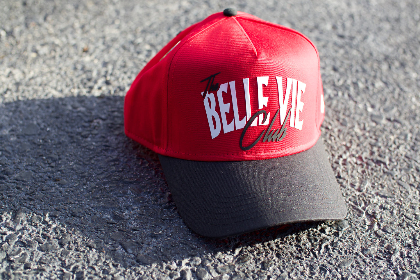Red / Black / White The Belle Vie Club Baseball Hat