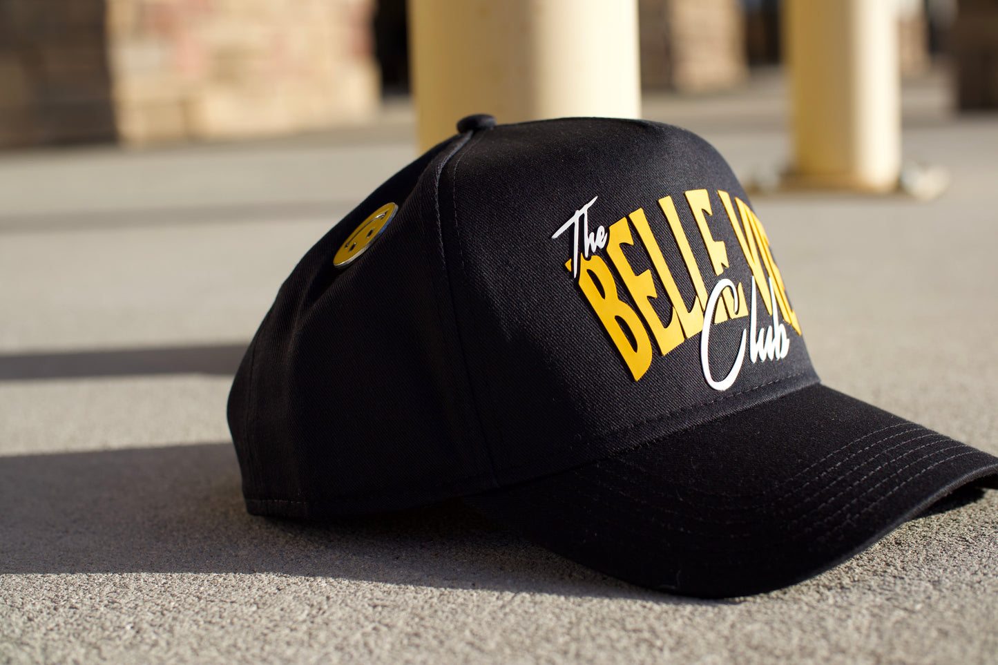 Black / White / Gold The Belle Vie Club Baseball Hat
