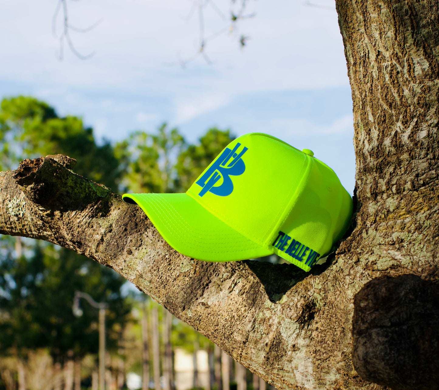 Neon / Royal BV Baseball Hat