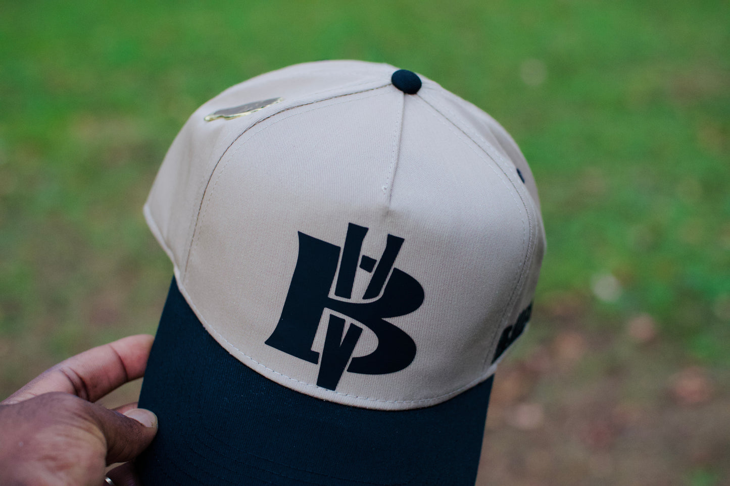 Khaki / Black BV Baseball Hat