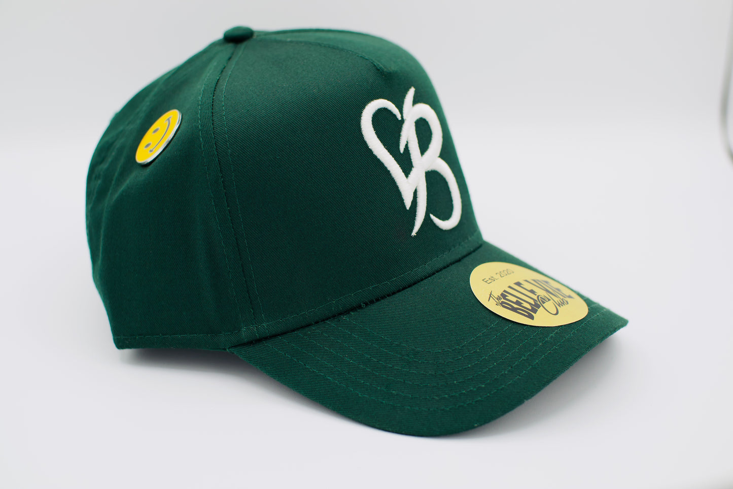 Green / White / Gold BV Love Baseball Hat