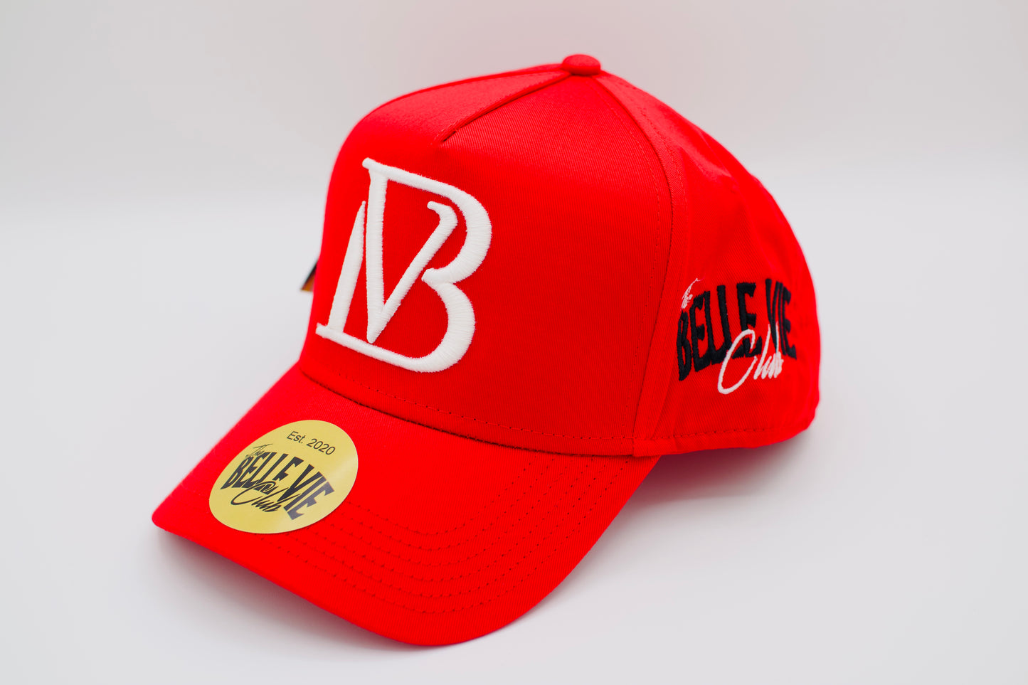 Red / White / Black Big BV Baseball Hat