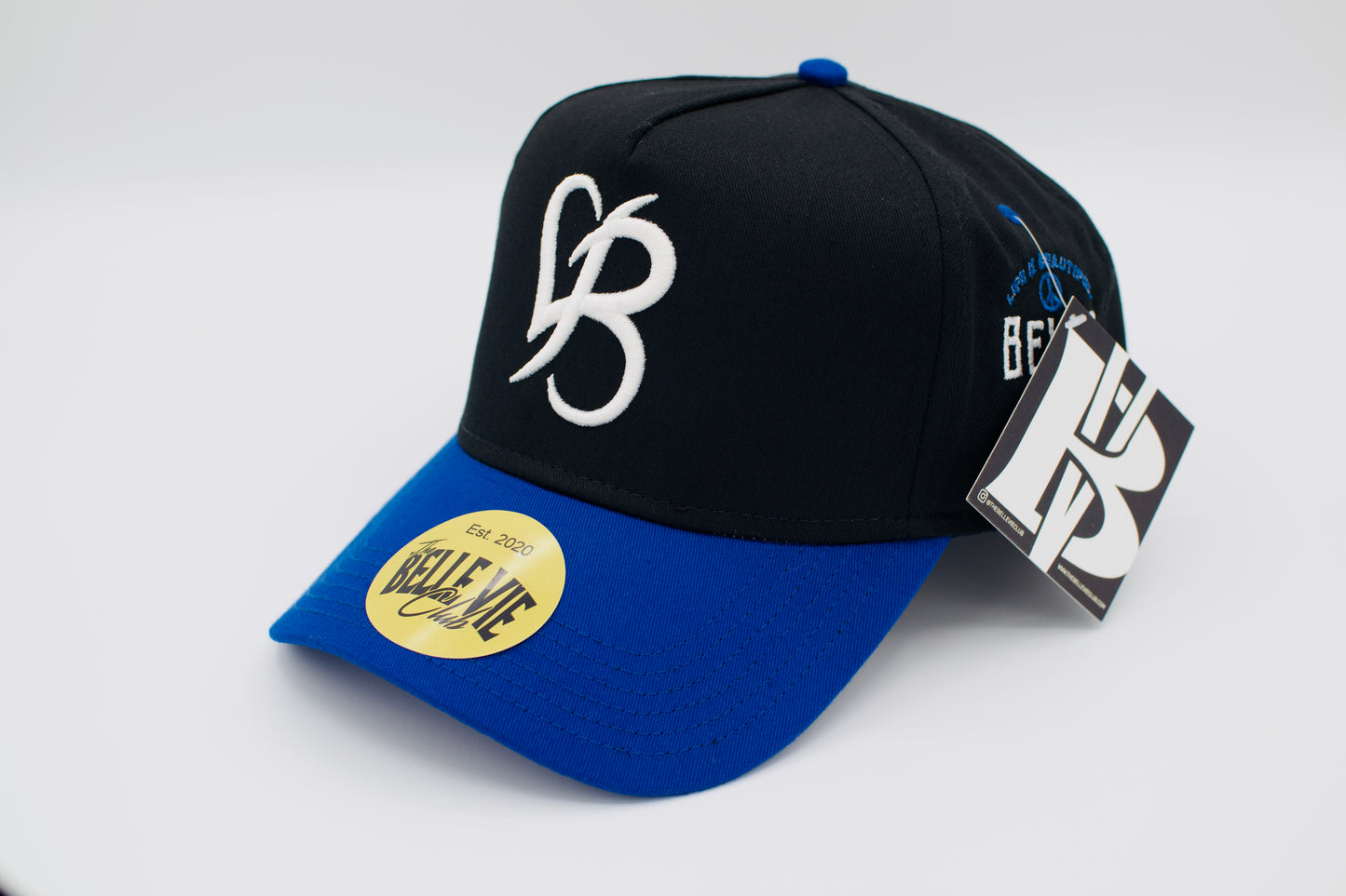 Black / Royal / White BV Love Baseball Hat