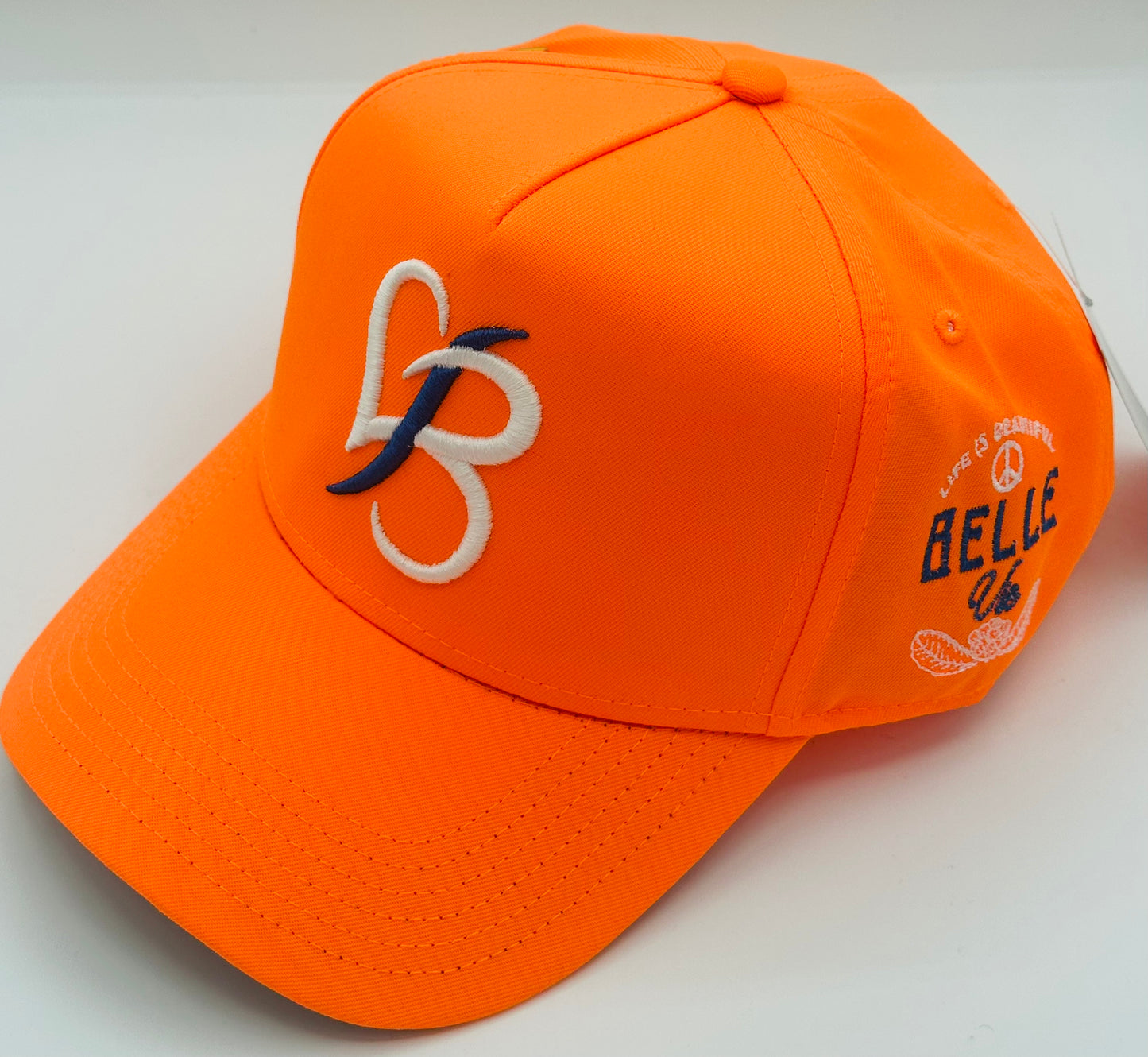 Orange / Blue / White BV Love Baseball Hat