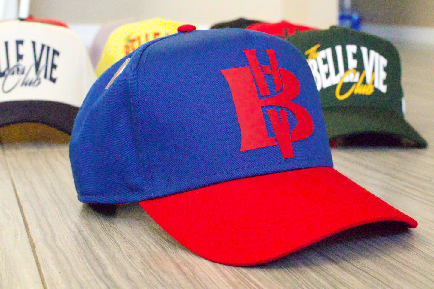 Royal/Red BV Baseball Hat image 1