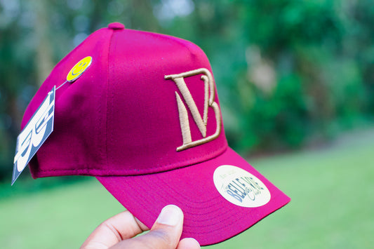 Maroon/Brown/Black Big BV Baseball Hat image 0