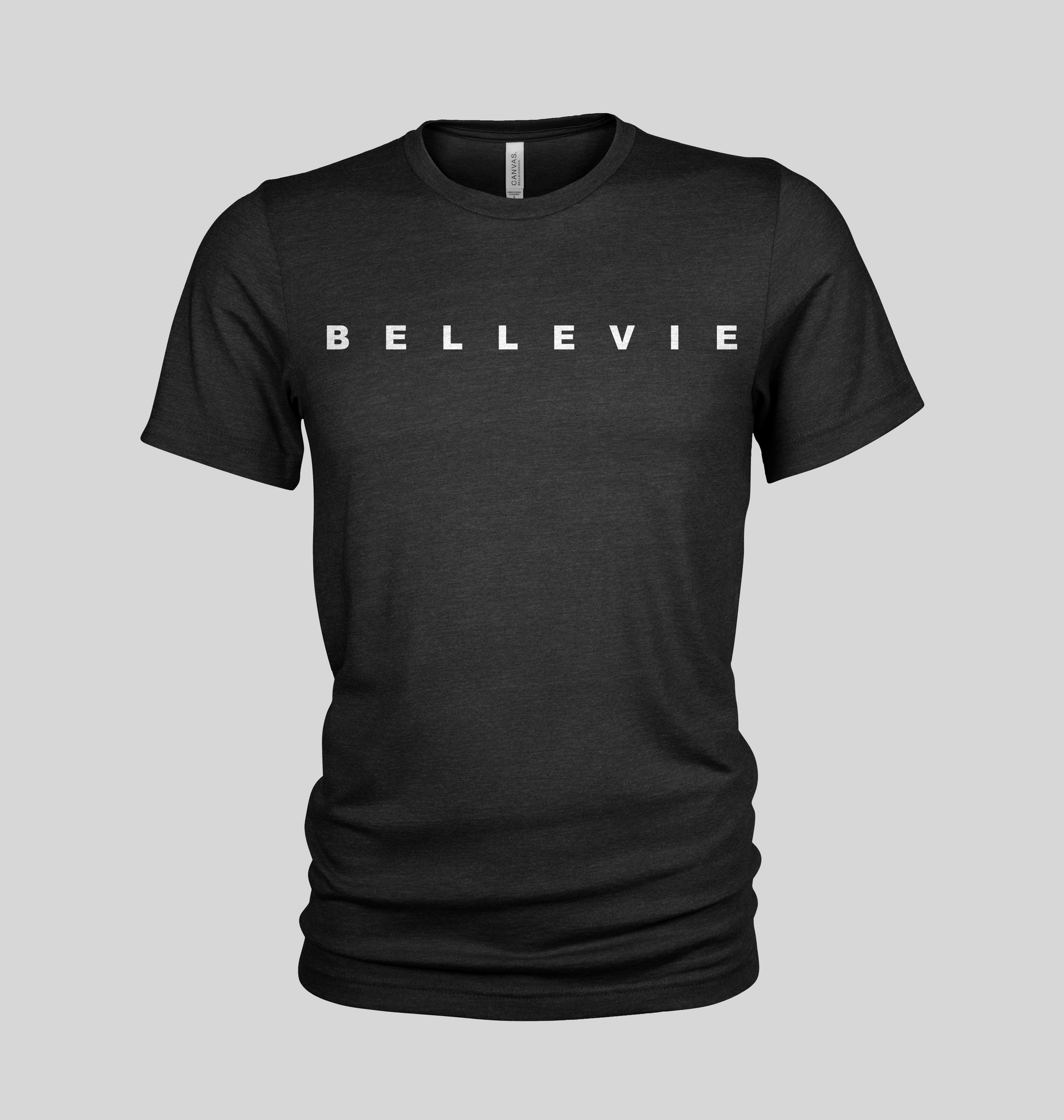 Black/White Unisex Belle Vie Short Sleeve T-Shirt image 0