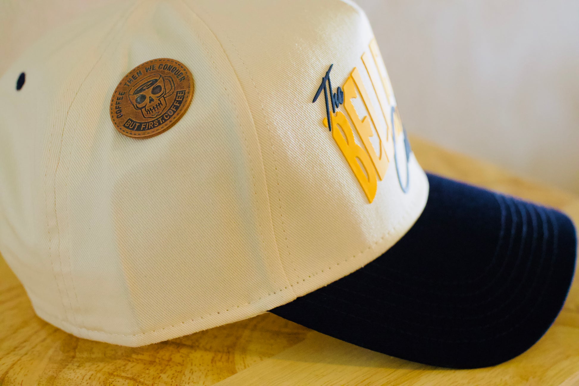 Coffee Then We Conquer But First Coffee Hat Pin image 1
