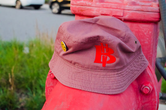 Mauve/Red BV Bucket Hat image 0