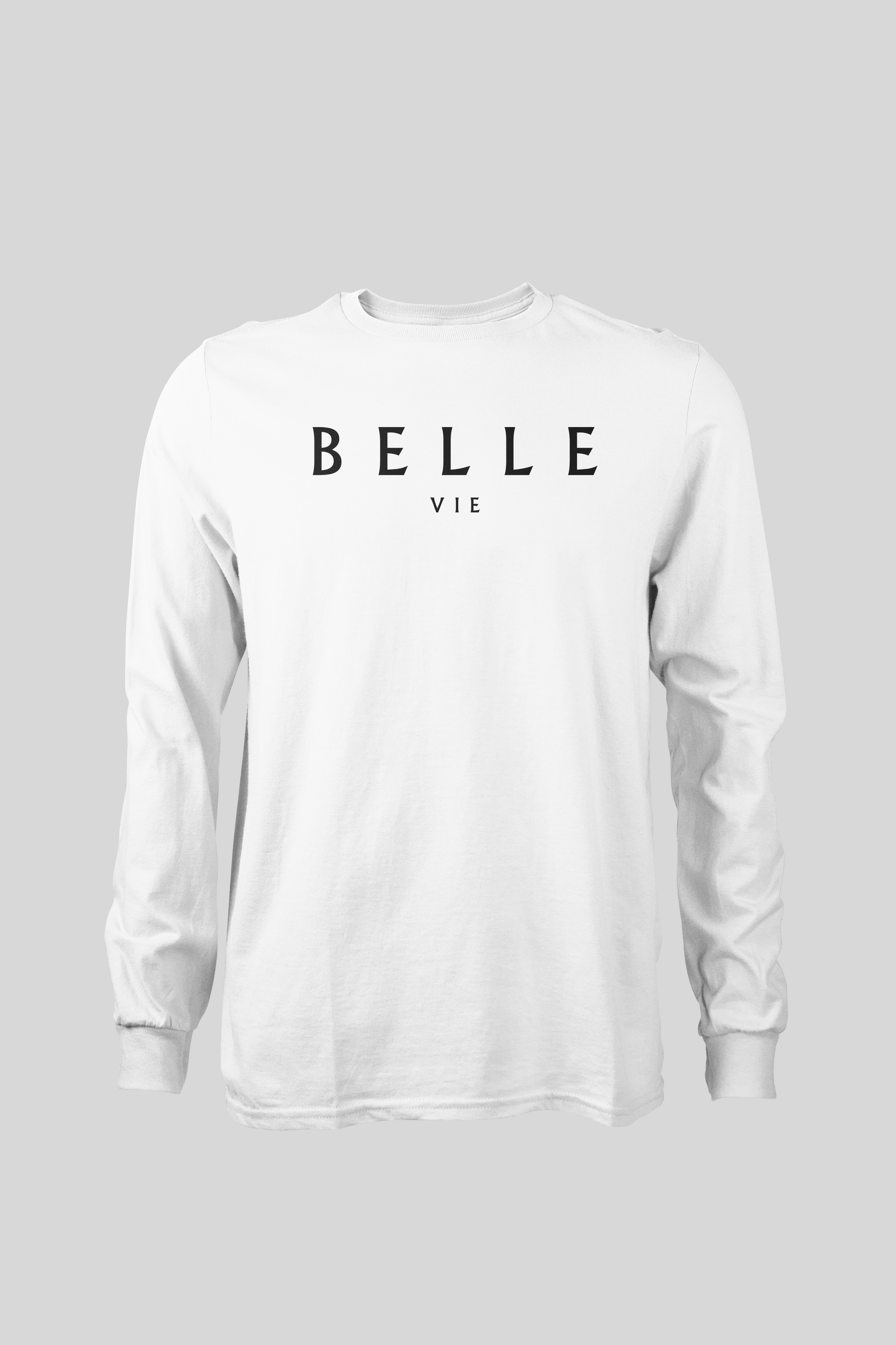 White/Black Belle Vie Long Sleeve T-shirt image 0