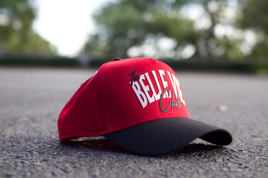 Red / Black / White The Belle Vie Club Baseball Hat