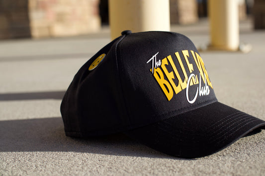 Black / White / Gold The Belle Vie Club Baseball Hat