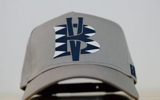 Gray / Navy / White BV Baseball Hat