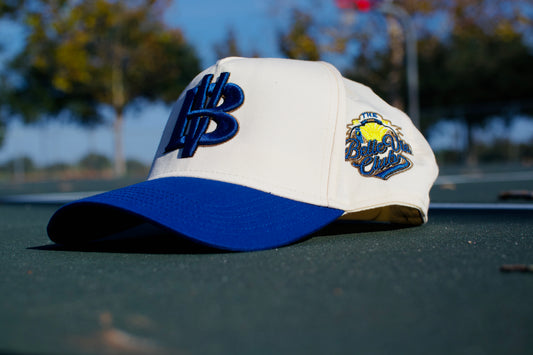 Cream / Blue / Yellow BV Baseball Hat