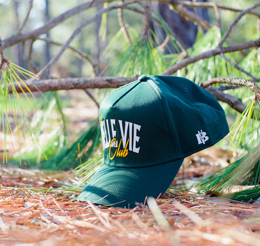 Green / Gold / White The Belle Vie Club Baseball Hat