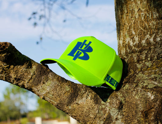Neon / Royal BV Baseball Hat