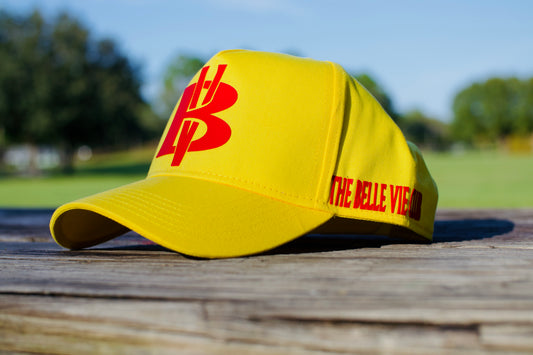 Yellow / Red BV Baseball Hat