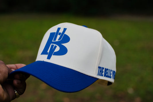 Cream / Royal BV Baseball Hat