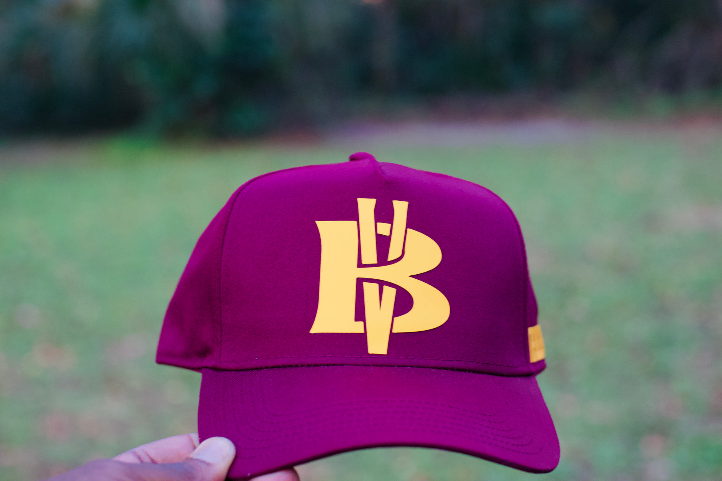 Maroon / Gold BV Baseball Hat