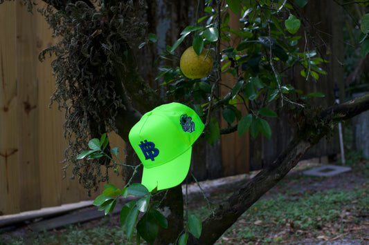 Neon / Royal BV Baseball Hat