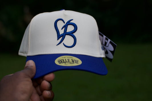 Cream / Royal / Brown BV Love Baseball Hat