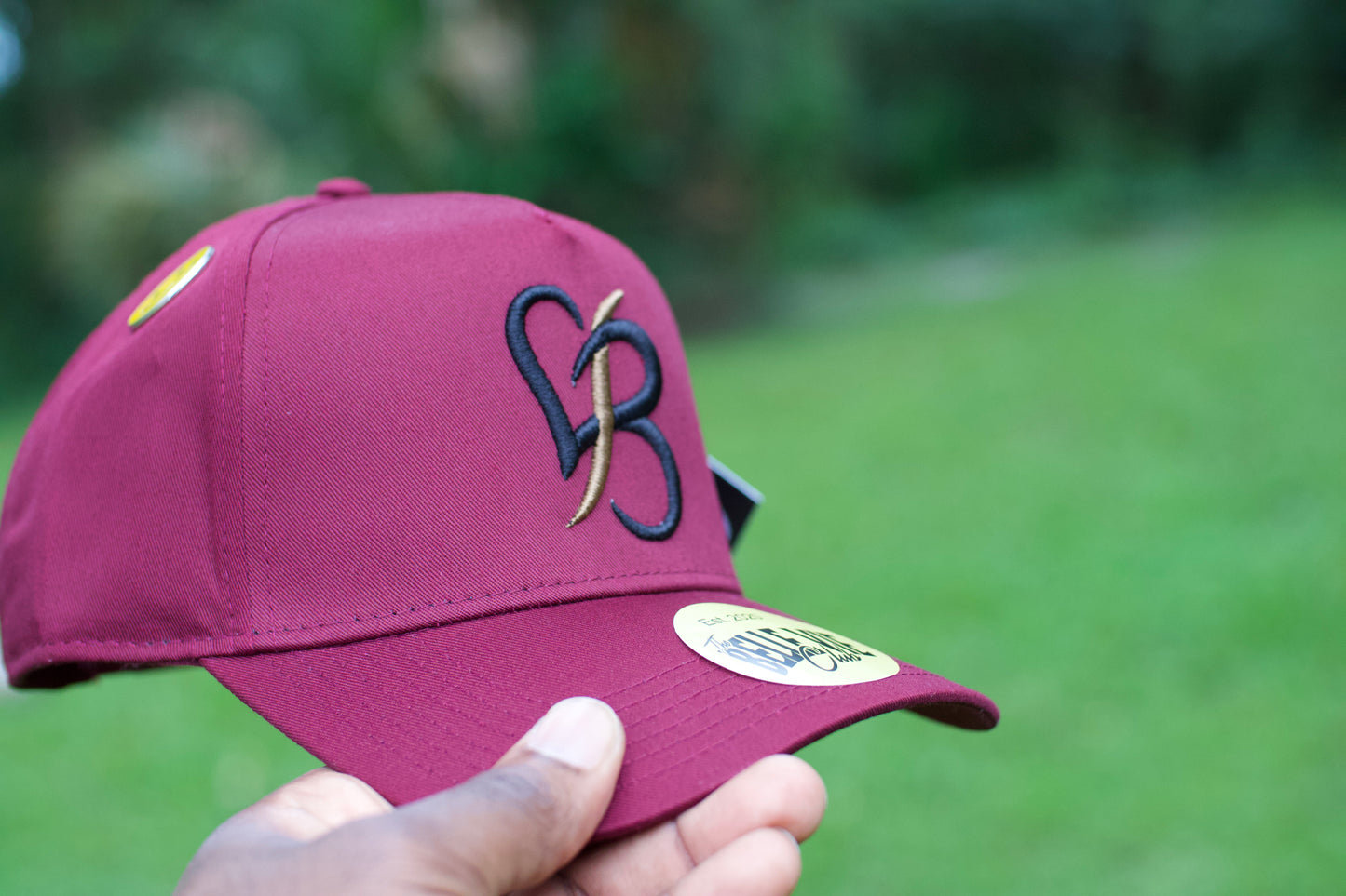 Maroon / Black / Brown BV Love Baseball Hat