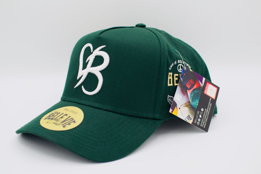 Green / White / Gold BV Love Baseball Hat