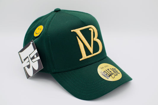 Green / Gold Big BV Baseball Hat