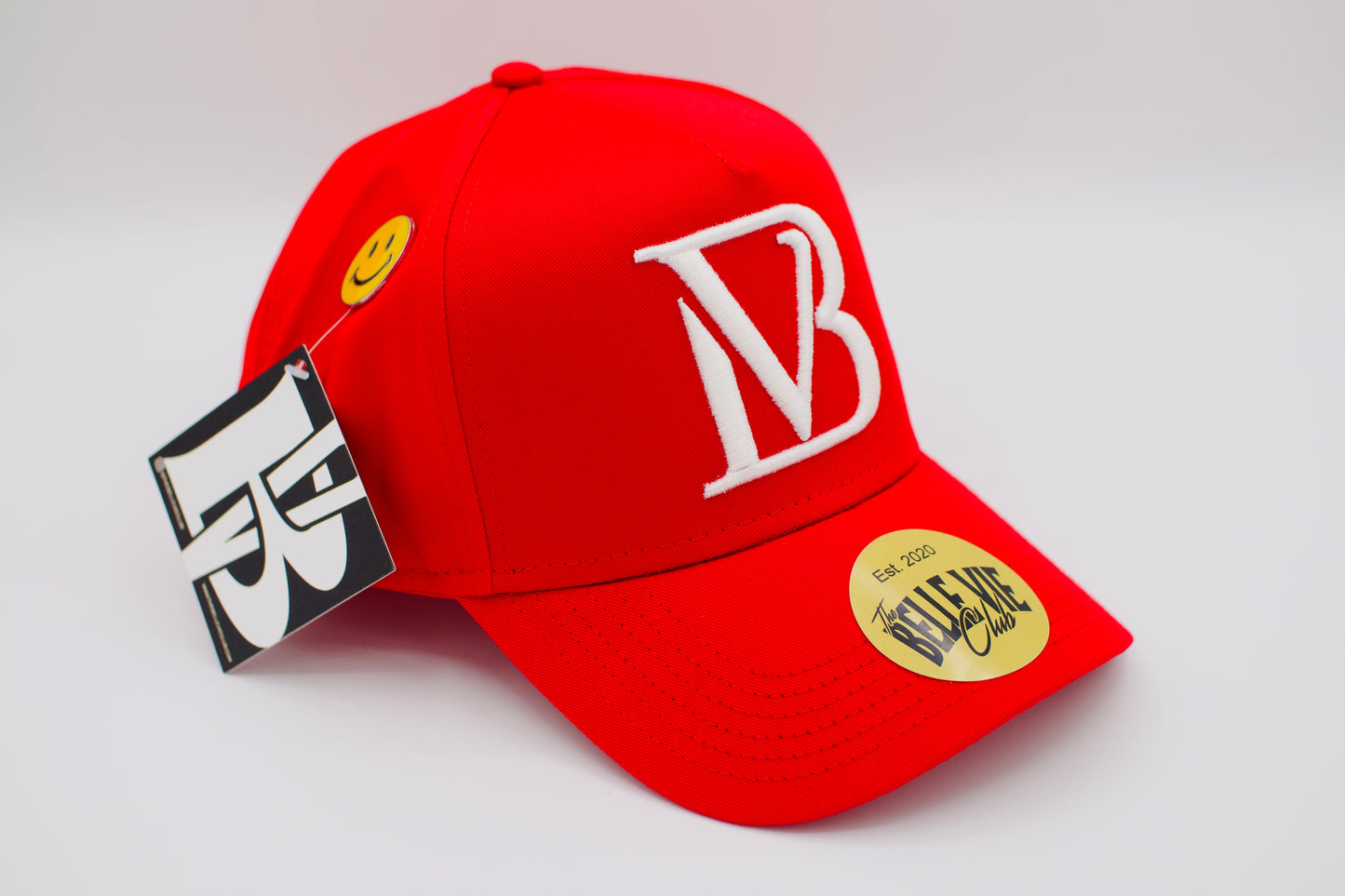 Red / White / Black Big BV Baseball Hat