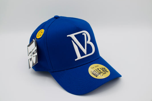 Royal / White / Red Big BV Baseball Hat