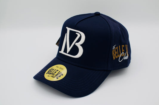 Navy / White / Brown Big BV Baseball Hat