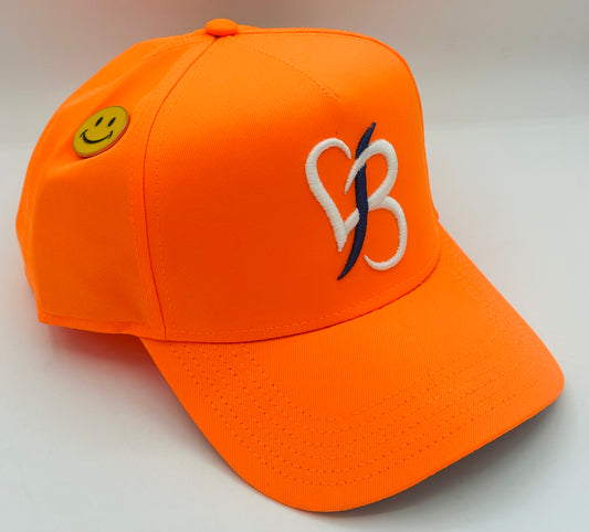Orange / Blue / White BV Love Baseball Hat