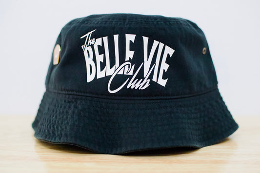 Black/White The Belle Vie Club Bucket Hat image 0