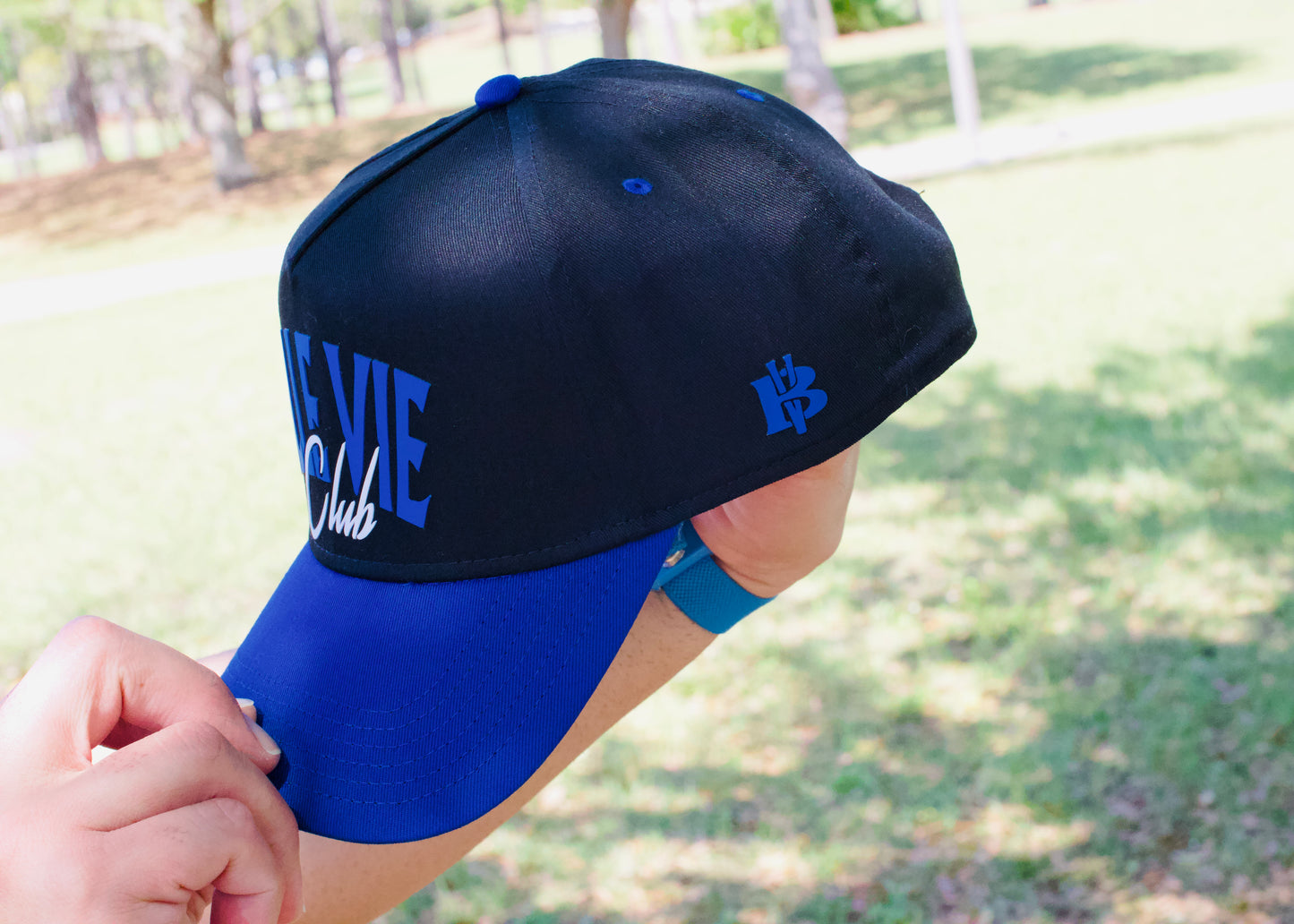 Black/Royal/White The Belle Vie Club Baseball Hat image 0