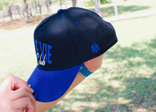Black/Royal/White The Belle Vie Club Baseball Hat image 0