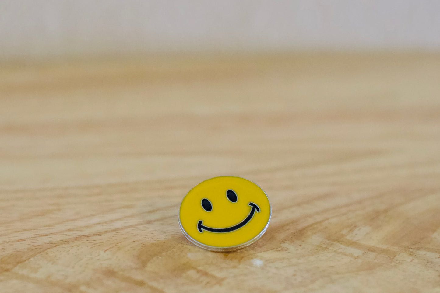 Smiley Face Hat Pin image 0